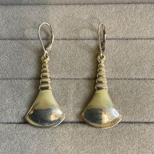 Elegant Sterling Silver Dangle Earrings